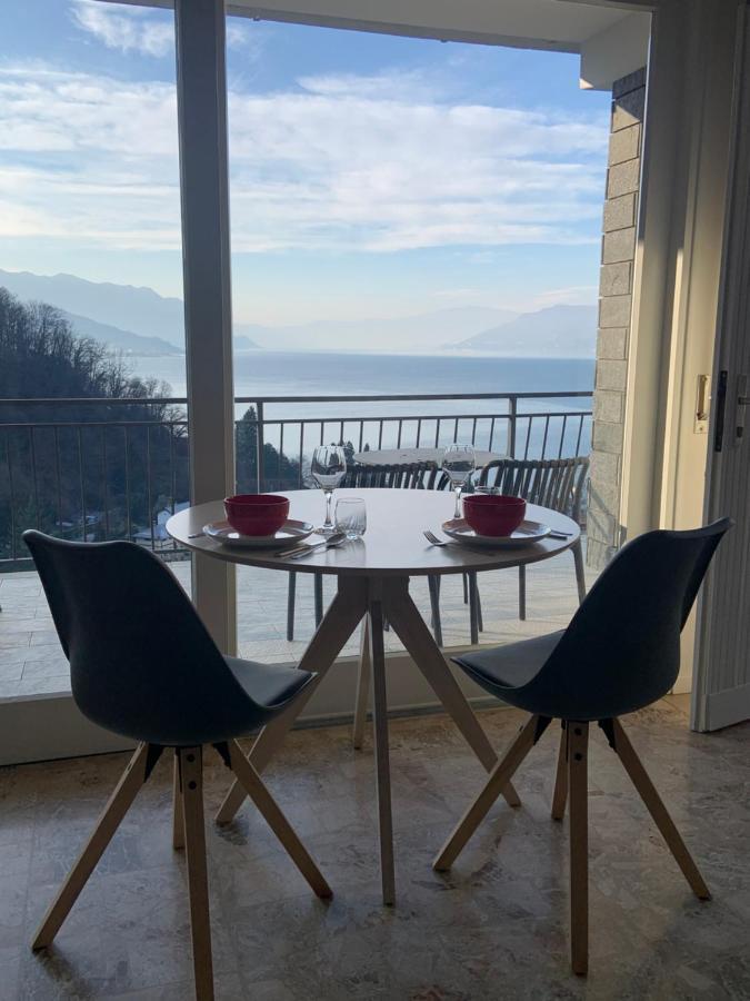 Casa Colmegna Mit Traumhaften See- Und Bergblick ルイーノ エクステリア 写真