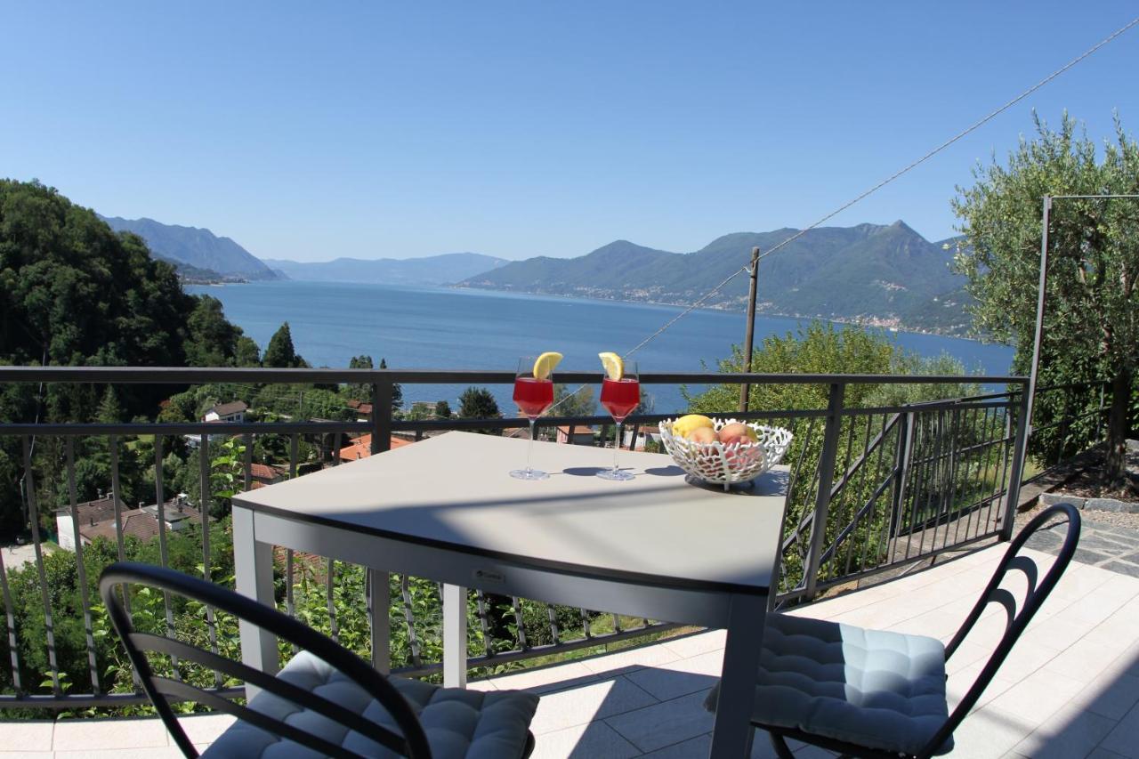 Casa Colmegna Mit Traumhaften See- Und Bergblick ルイーノ エクステリア 写真