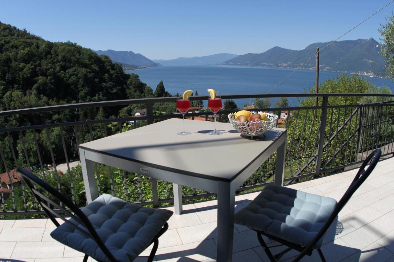 Casa Colmegna Mit Traumhaften See- Und Bergblick ルイーノ エクステリア 写真